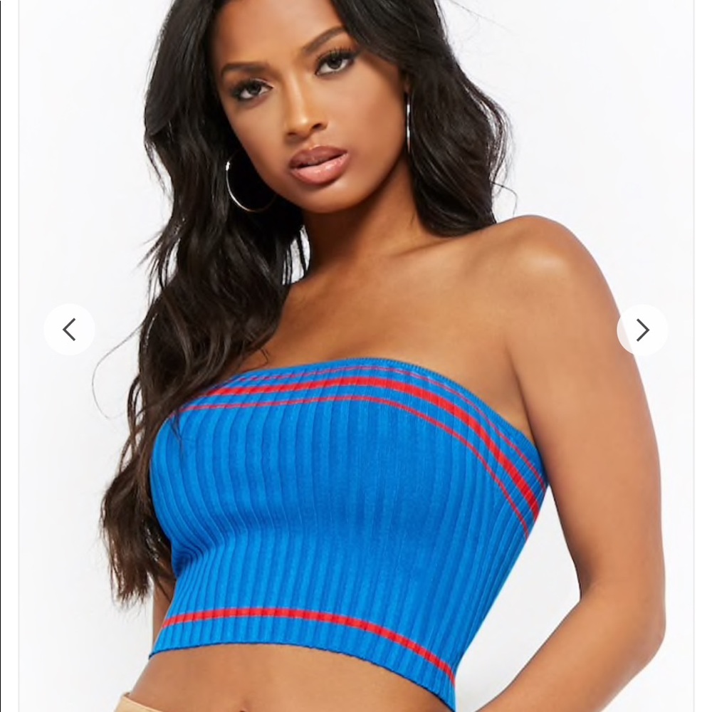 Striped Tube Top